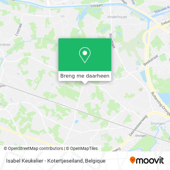 Isabel Keukelier - Kotertjeseiland kaart