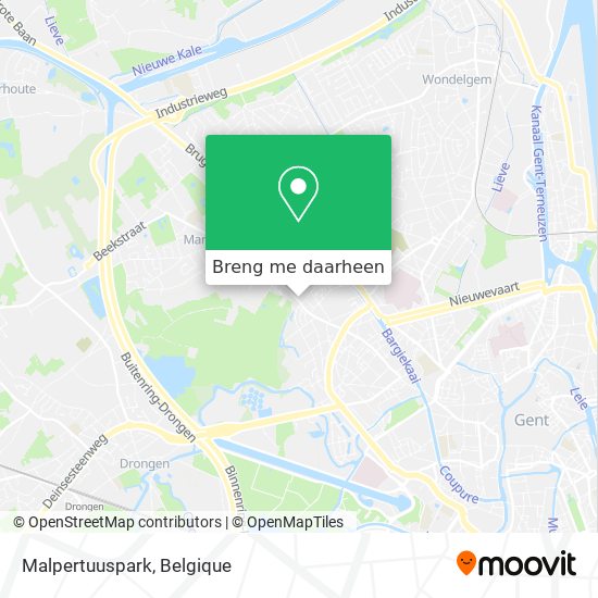 Malpertuuspark kaart