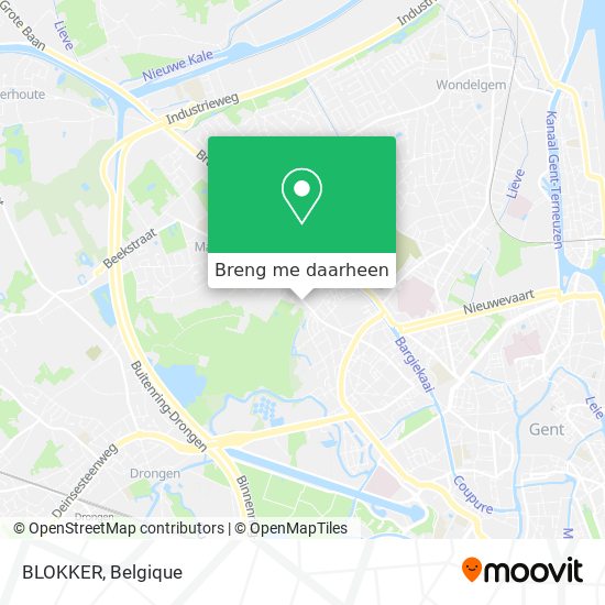 BLOKKER kaart