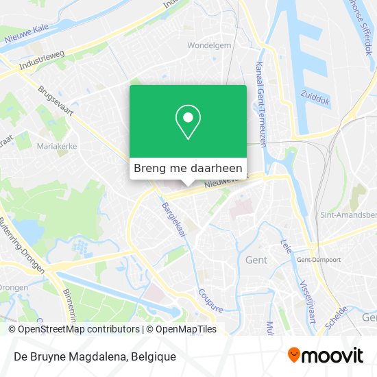 De Bruyne Magdalena kaart