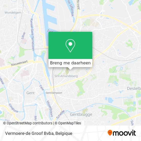 Vermoere-de Groof Bvba kaart