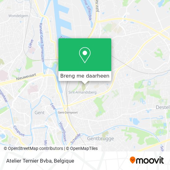 Atelier Ternier Bvba kaart
