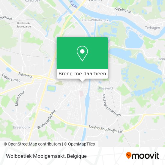 Wolboetiek Mooigemaakt kaart