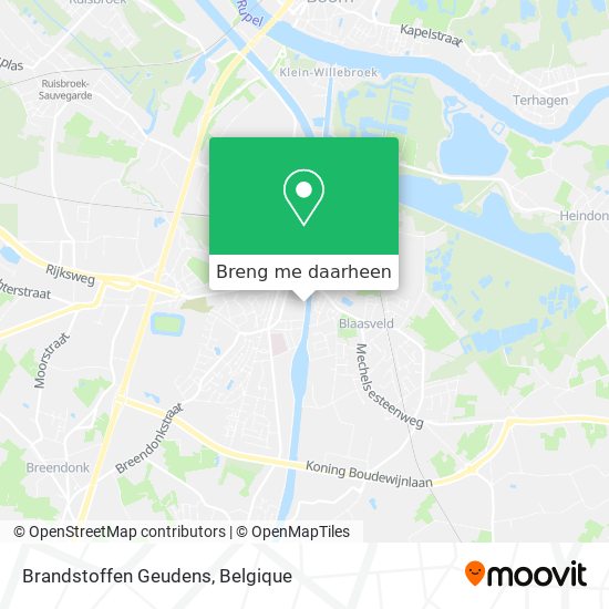 Brandstoffen Geudens kaart