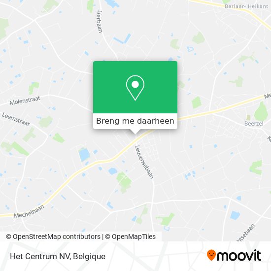 Het Centrum NV kaart