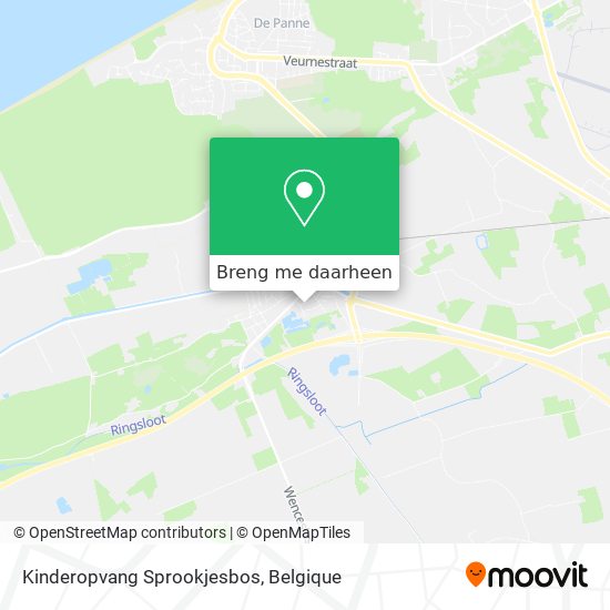 Kinderopvang Sprookjesbos kaart