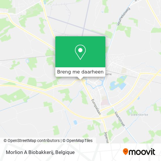 Morlion A Biobakkerij kaart