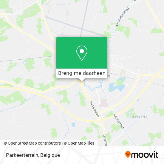 Parkeerterrein kaart