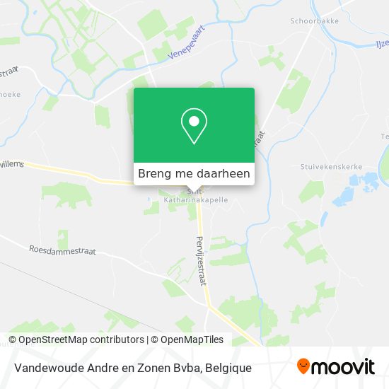 Vandewoude Andre en Zonen Bvba kaart