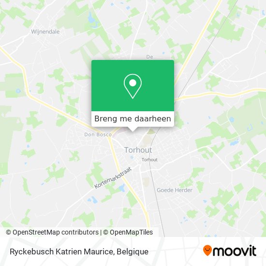 Ryckebusch Katrien Maurice kaart