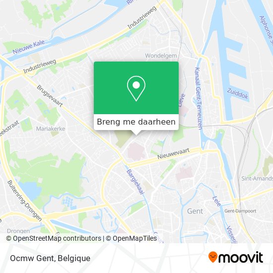 Ocmw Gent kaart