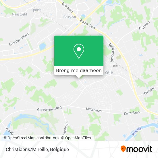 Christiaens/Mireille kaart