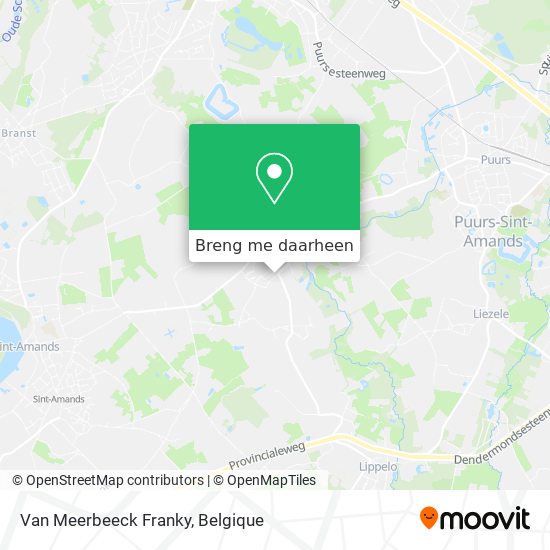Van Meerbeeck Franky kaart