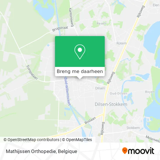 Mathijssen Orthopedie kaart