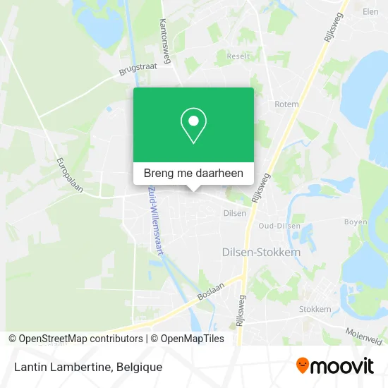Lantin Lambertine kaart