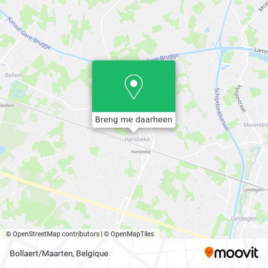 Bollaert/Maarten kaart