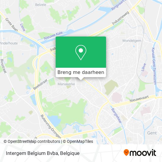 Intergem Belgium Bvba kaart
