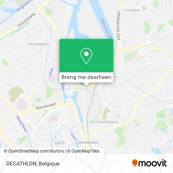 DECATHLON kaart