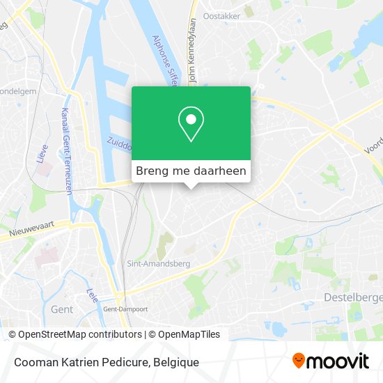 Cooman Katrien Pedicure kaart
