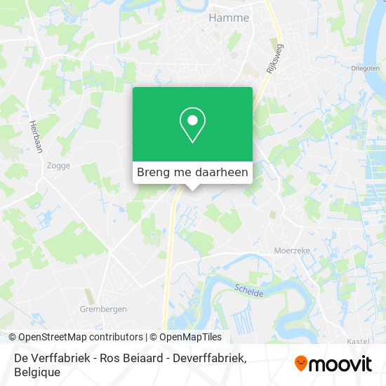 De Verffabriek - Ros Beiaard - Deverffabriek kaart