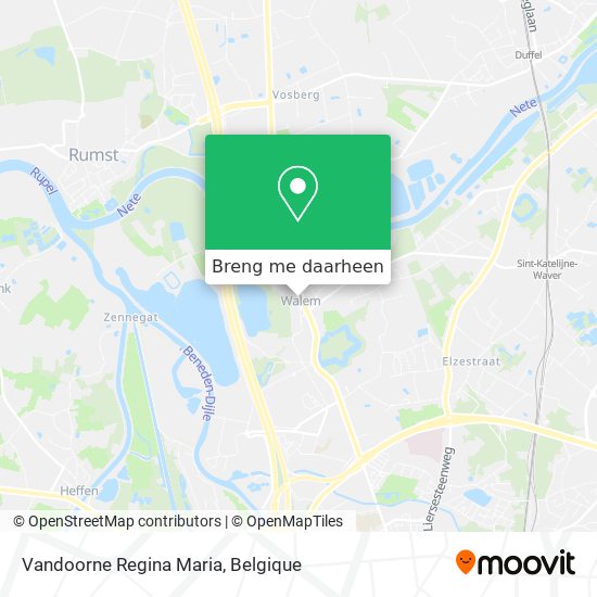 Vandoorne Regina Maria kaart