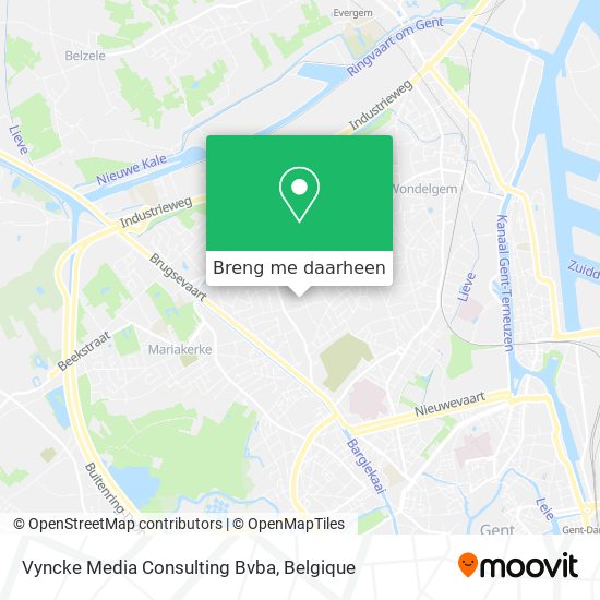 Vyncke Media Consulting Bvba kaart