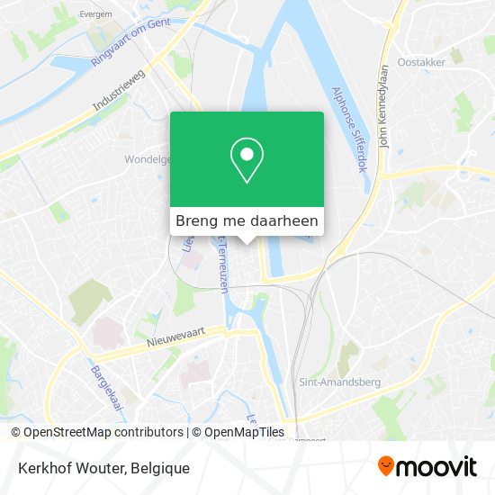 Kerkhof Wouter kaart
