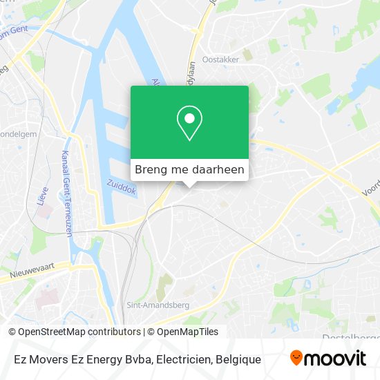Ez Movers Ez Energy Bvba, Electricien kaart