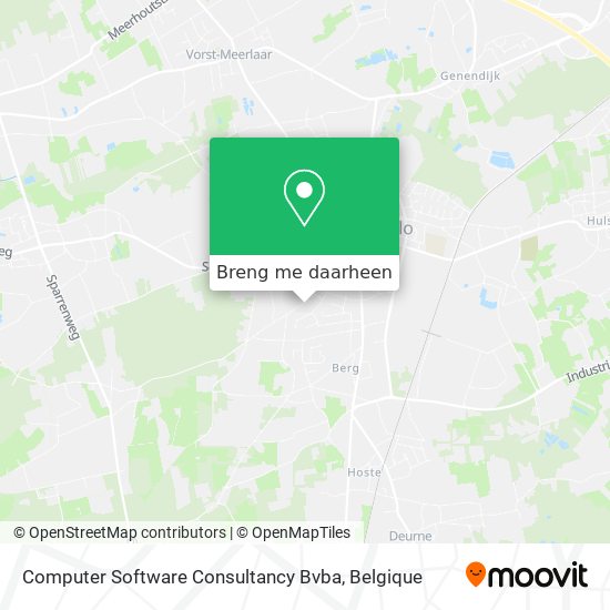 Computer Software Consultancy Bvba kaart