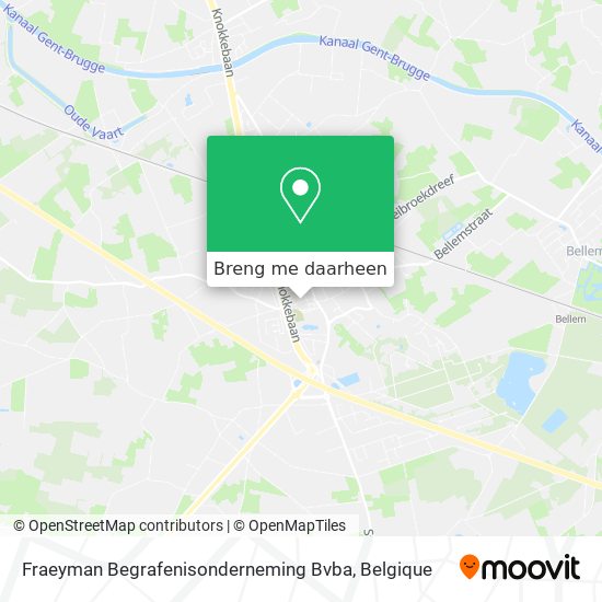 Fraeyman Begrafenisonderneming Bvba kaart