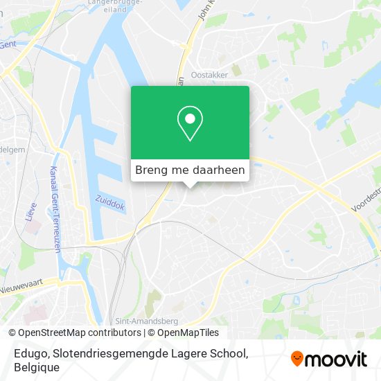 Edugo, Slotendriesgemengde Lagere School kaart