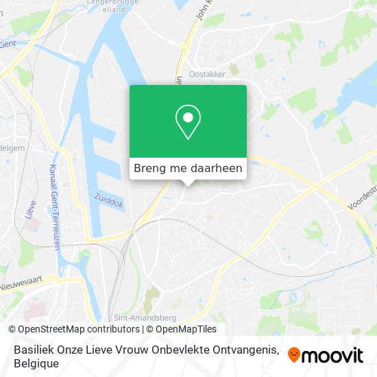 Basiliek Onze Lieve Vrouw Onbevlekte Ontvangenis kaart