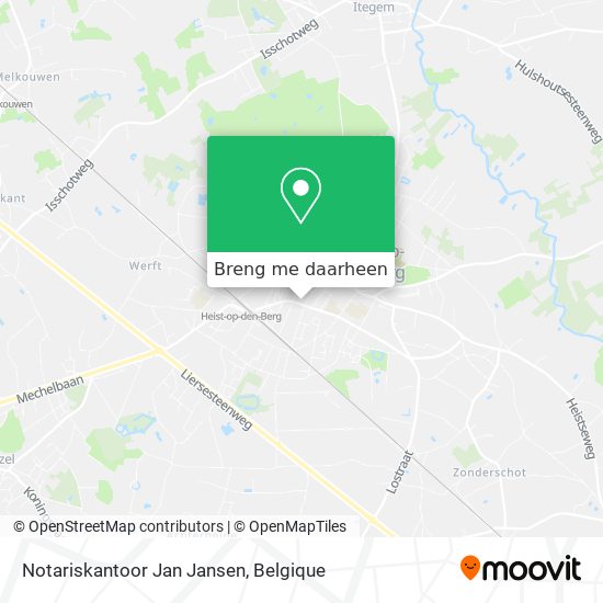 Notariskantoor Jan Jansen kaart