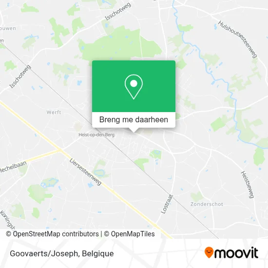 Goovaerts/Joseph kaart