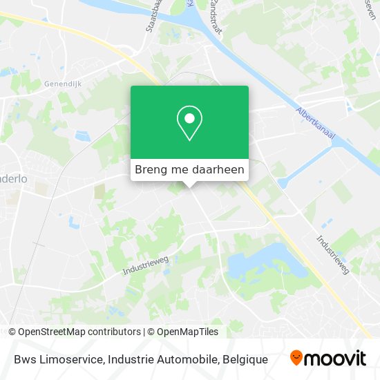 Bws Limoservice, Industrie Automobile kaart