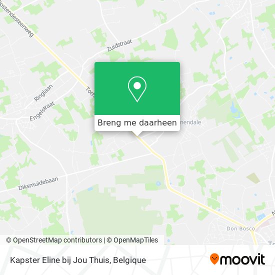 Kapster Eline bij Jou Thuis kaart
