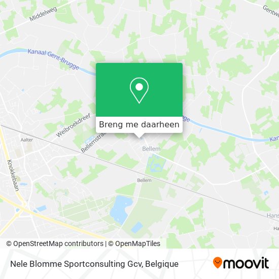 Nele Blomme Sportconsulting Gcv kaart