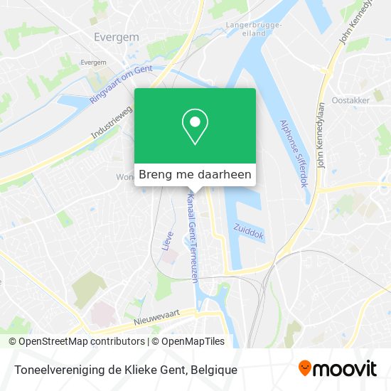 Toneelvereniging de Klieke Gent kaart