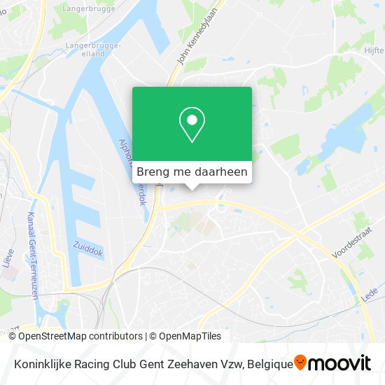 Koninklijke Racing Club Gent Zeehaven Vzw kaart