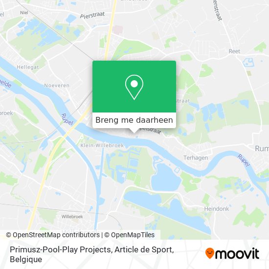 Primusz-Pool-Play Projects, Article de Sport kaart