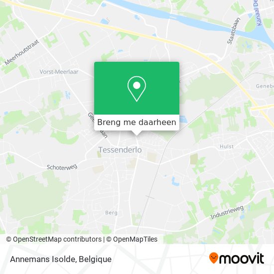 Annemans Isolde kaart