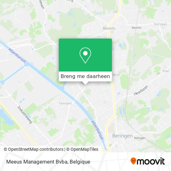 Meeus Management Bvba kaart