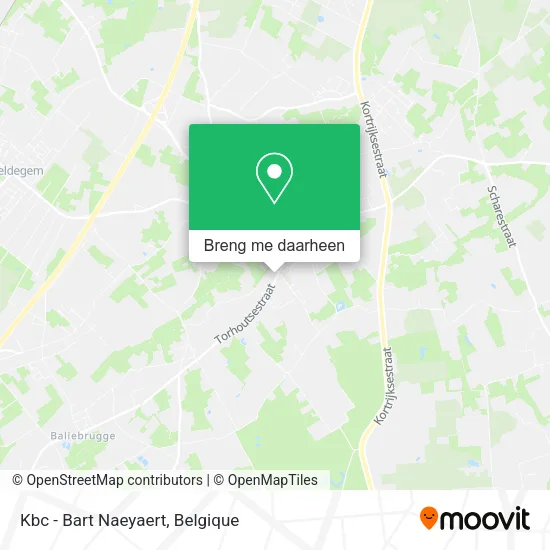 Kbc - Bart Naeyaert kaart