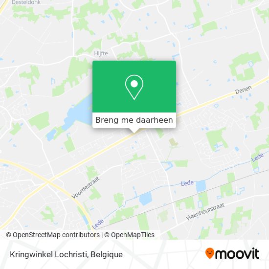 Kringwinkel Lochristi kaart