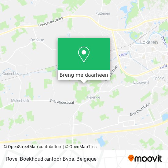 Rovel Boekhoudkantoor Bvba kaart