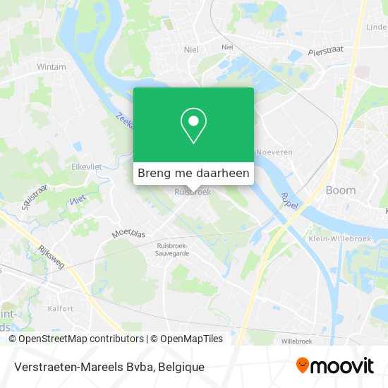 Verstraeten-Mareels Bvba kaart