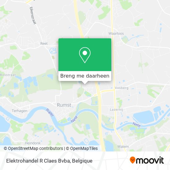 Elektrohandel R Claes Bvba kaart