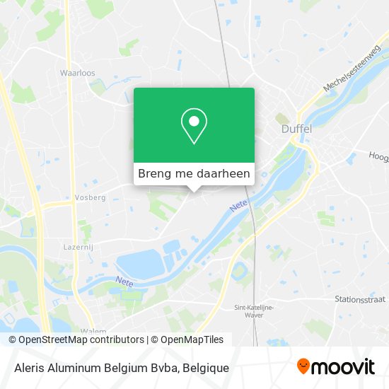 Aleris Aluminum Belgium Bvba kaart