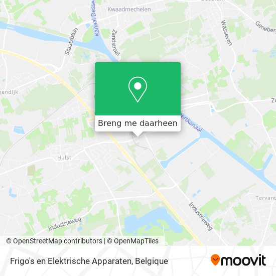 Frigo's en Elektrische Apparaten kaart