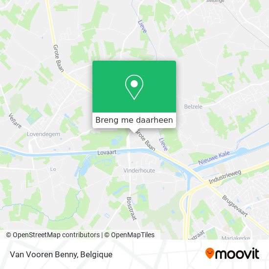 Van Vooren Benny kaart